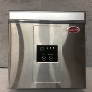 SnoMaster Countertop Ice Maker – Stainless-appearance, Compact Commercial Unit