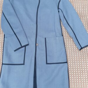 Women's Unbranded Blue Coat – Size Large, Good Used Condition
