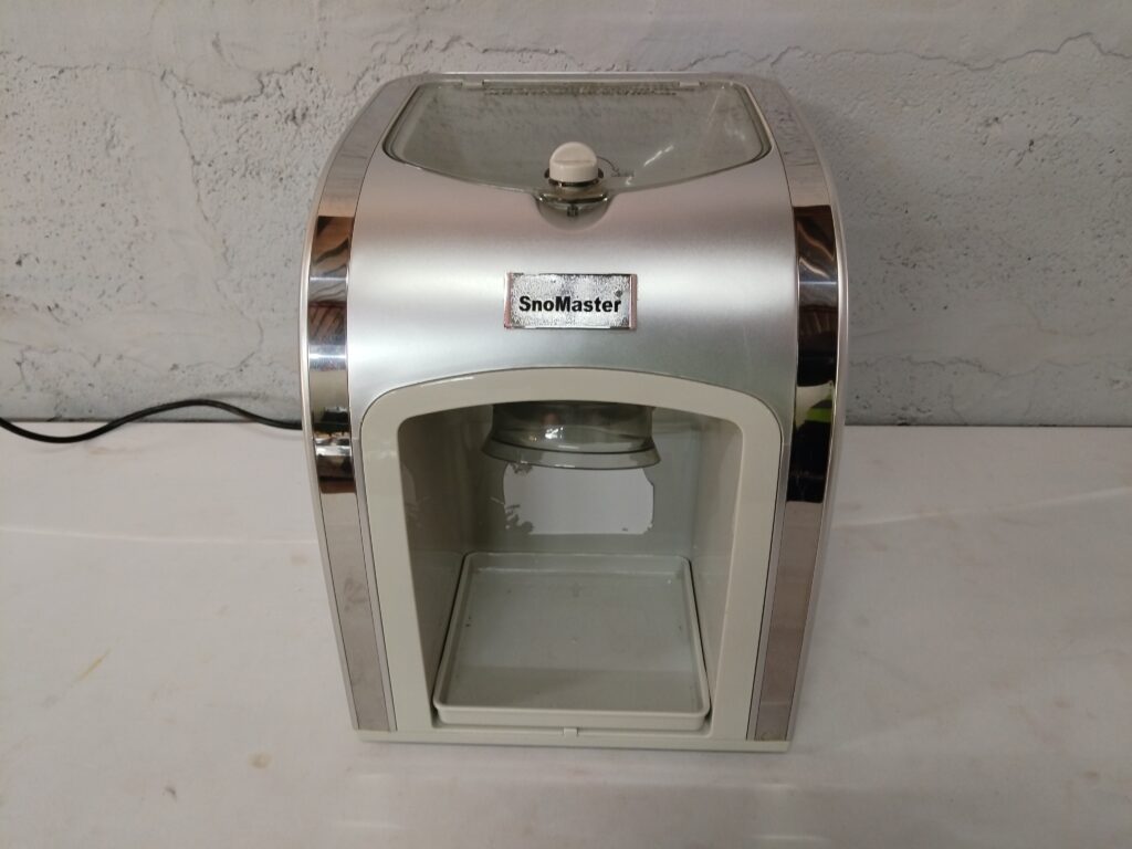 SnoMaster ZB-14D countertop ice shaver (power cord, hopper lid)