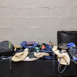 Mixed Lot of Fabric Bags, Backpacks and Hats (Approx. 15–18 Items)