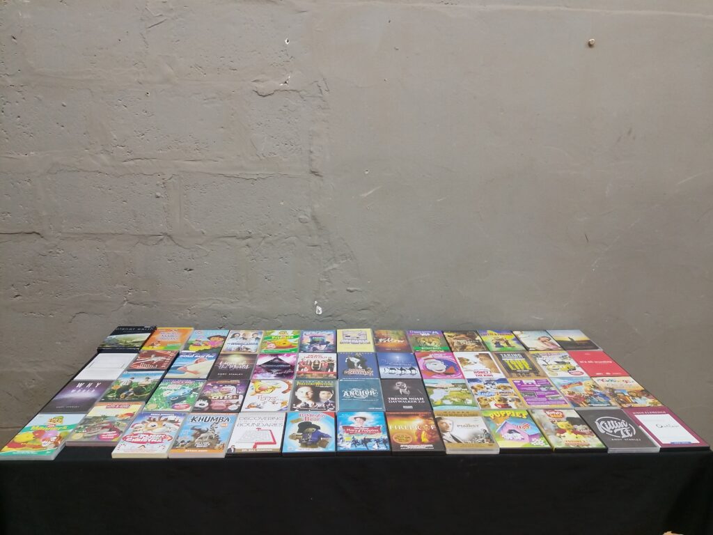 Mixed Lot of Approximately 45–50 DVDs (Various Titles, Cases Shown)