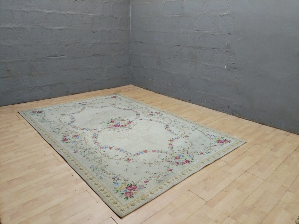Floral Cream/Beige Area Rug, 298 x 200 cm ()
