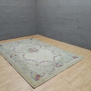 Floral Cream/Beige Area Rug, 298 x 200 cm ()
