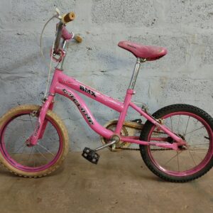 Pink Children's BMX-Style Bicycle, 112 x 76 cm () — 1pc