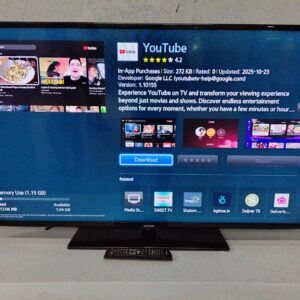Samsung 55" Flat-Screen TV (UA55H6203AK) with Stand, Remote & Power Cable
