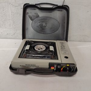 Bush Baby Portable Single-Burner Butane Camping Stove in Hard Carry Case