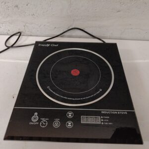 Snappy Chef Single-Burner Induction Cooker (ZC-6C1) — Black Glass Top