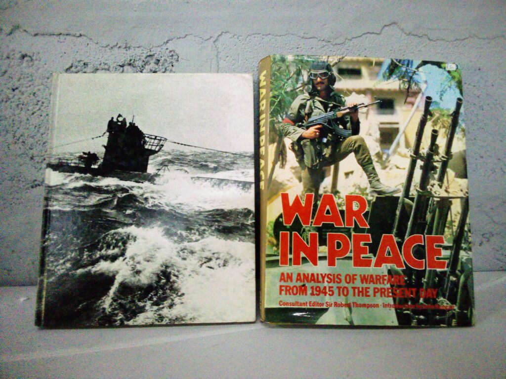 Bundle of 2 Military History Books — ‘War In Peace’ & World War II volume