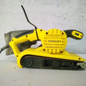 Stanley SB90 Belt Sander — Used, Video-Proven Running, Dust Bag Torn
