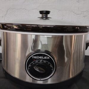 TEDELEX TXSS 6L Slow Cooker – Complete, Good Condition