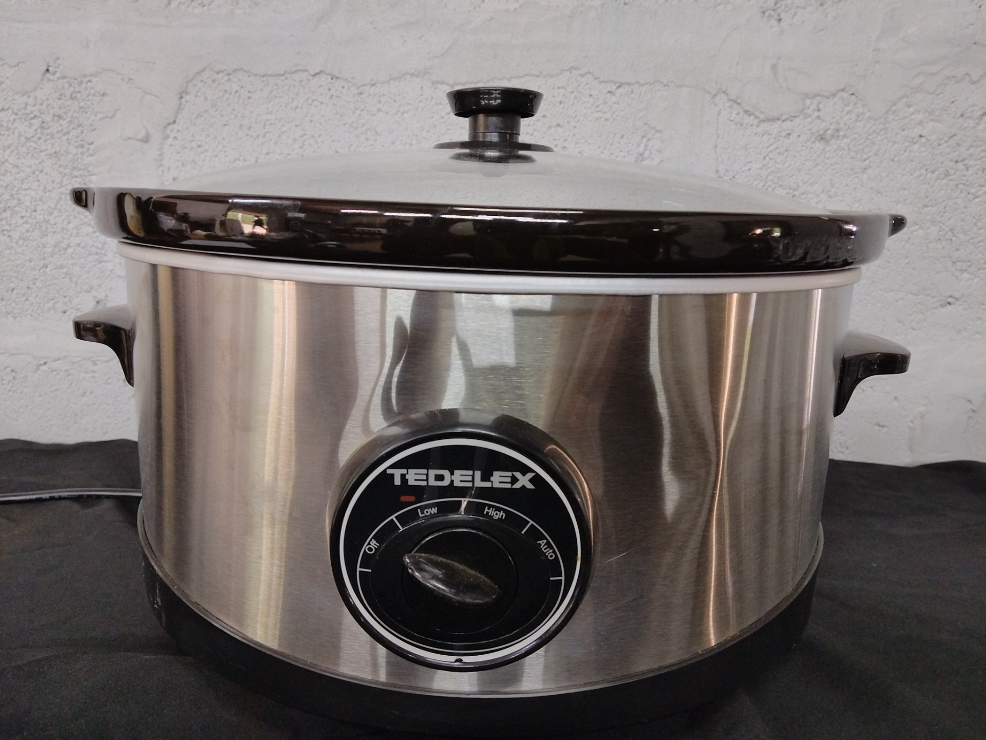 TEDELEX TXSS 6L Slow Cooker – Complete, Good Condition