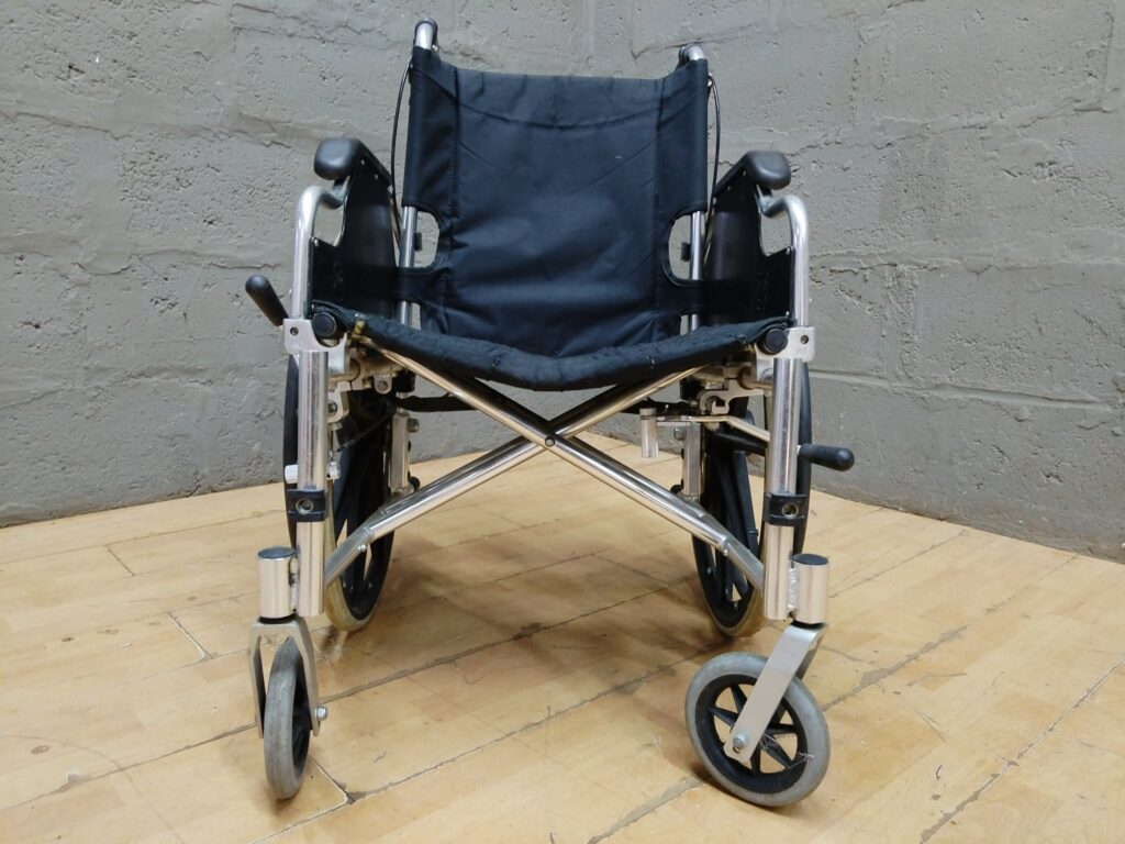 Manual Wheelchair – Used, No Footrests, 60x76x85cm