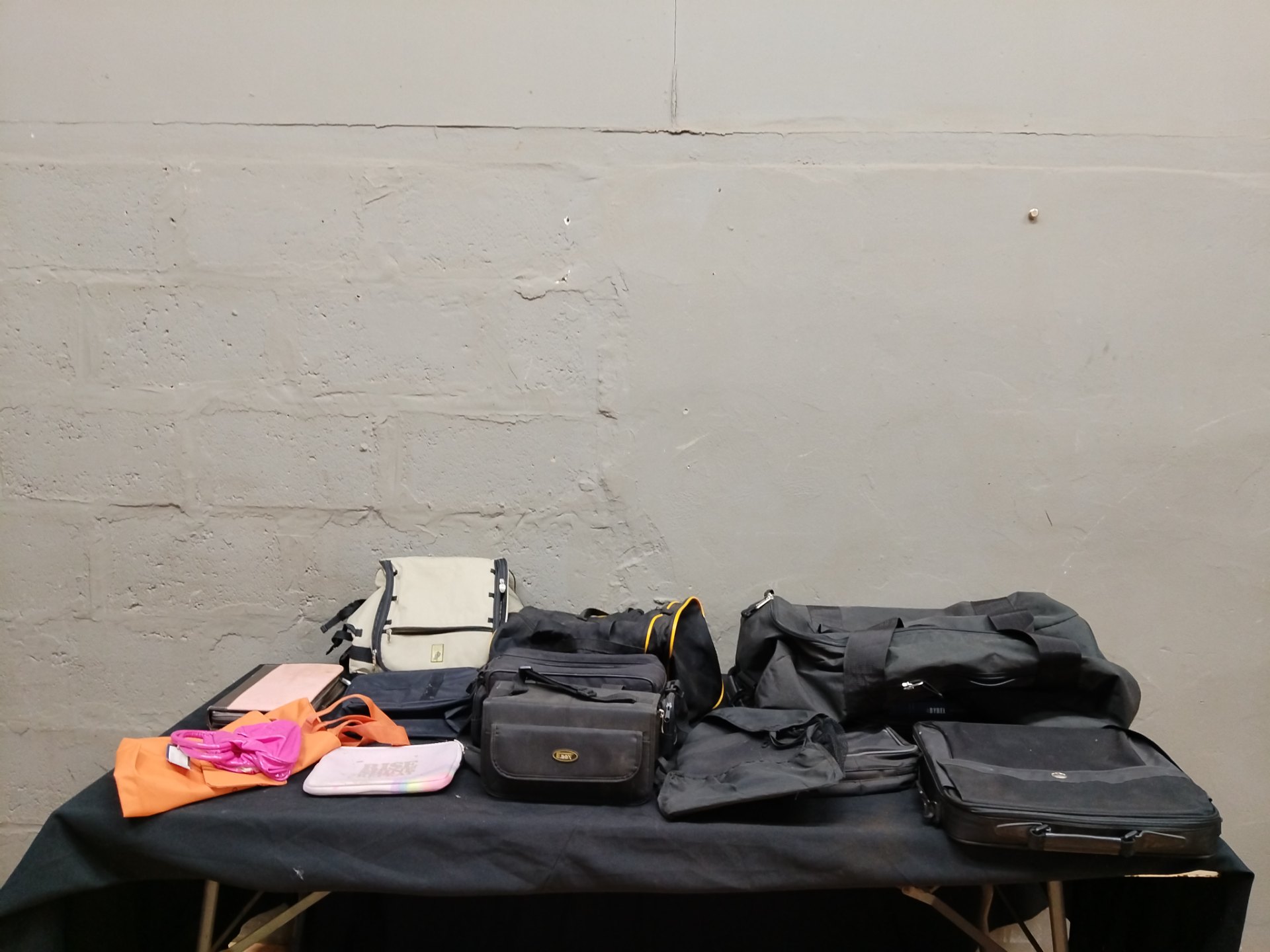 Bulk Lot of 13 Assorted Bags and Cases – Duffels, Laptop Bags, Pouches & More