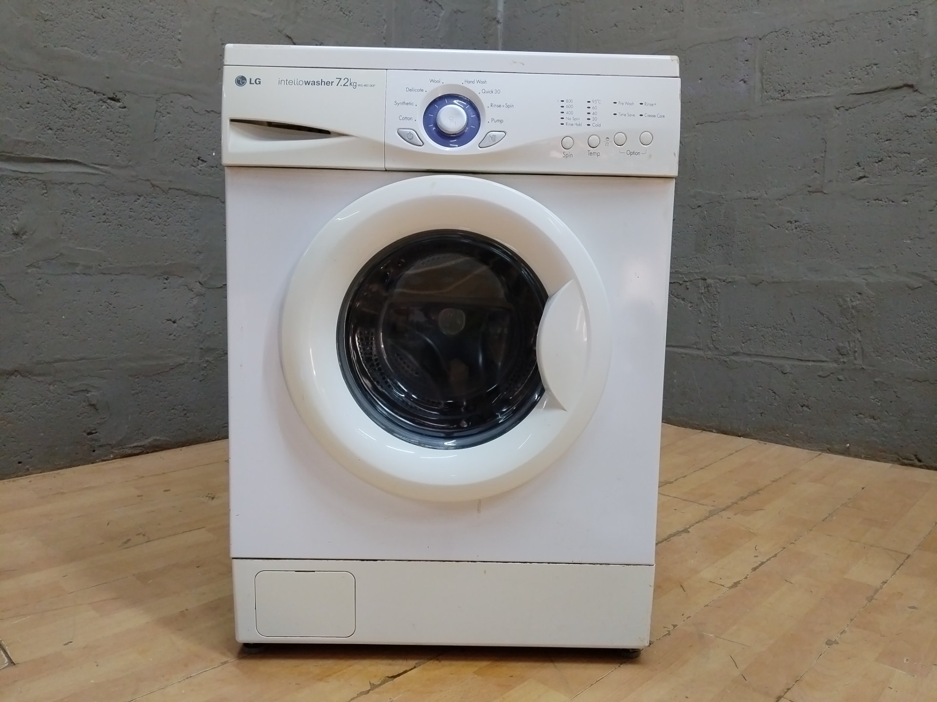 LG Intellowasher 7.2kg Front-Loading Washing Machine (Model WD-80130F) – Working, Used Condition