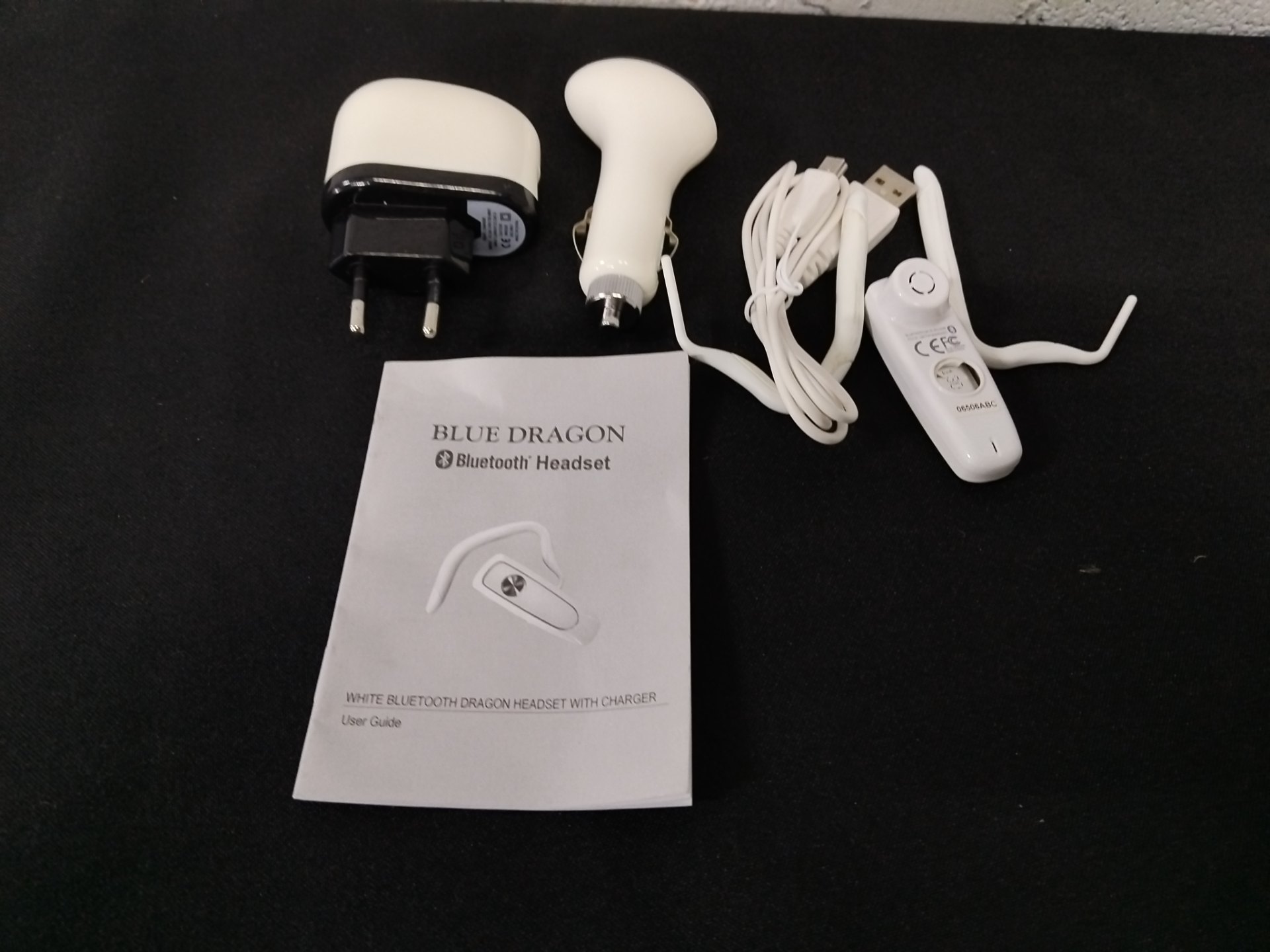 Blue Dragon Bluetooth Headset Set with Wall & Car Chargers – Working with Faults