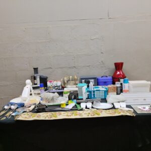 Bulk Mixed Lot: Household, Kitchen, Decorative & Electronic Items (30 Pieces, Not Working, Spares/Salvage)