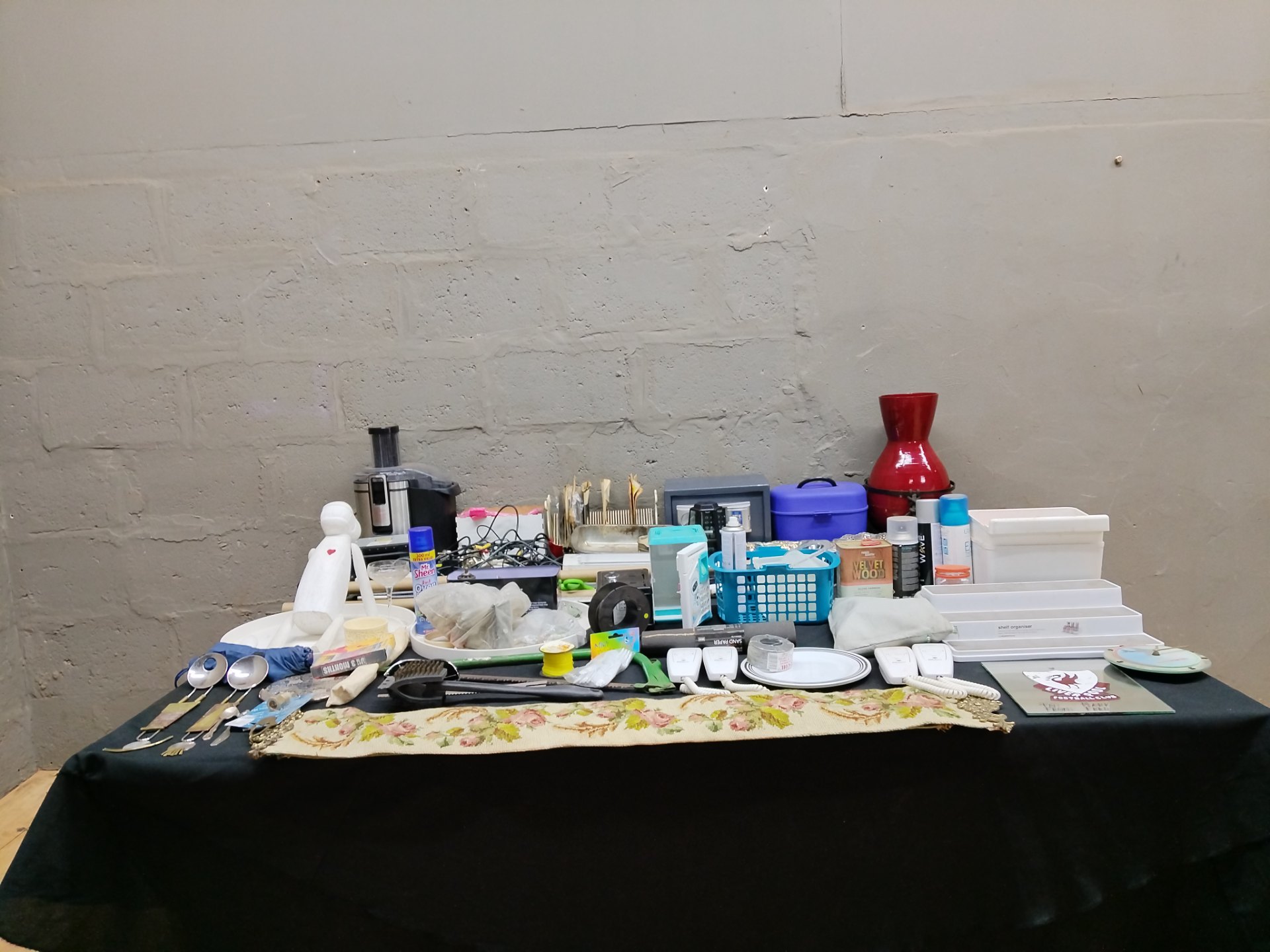 Bulk Mixed Lot: Household, Kitchen, Decorative & Electronic Items (30 Pieces, Not Working, Spares/Salvage)
