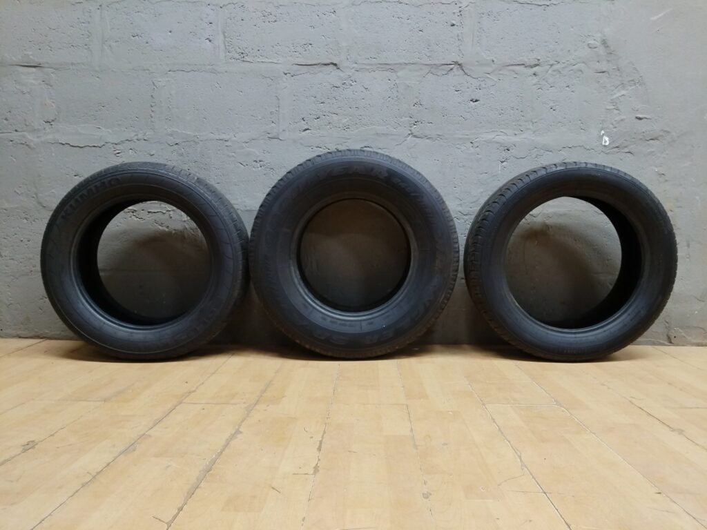 Bulk Lot of 3 Used Car Tyres – Mixed Sizes & Brands (215/55 R18, 245/70 R16, 225/60 R17)