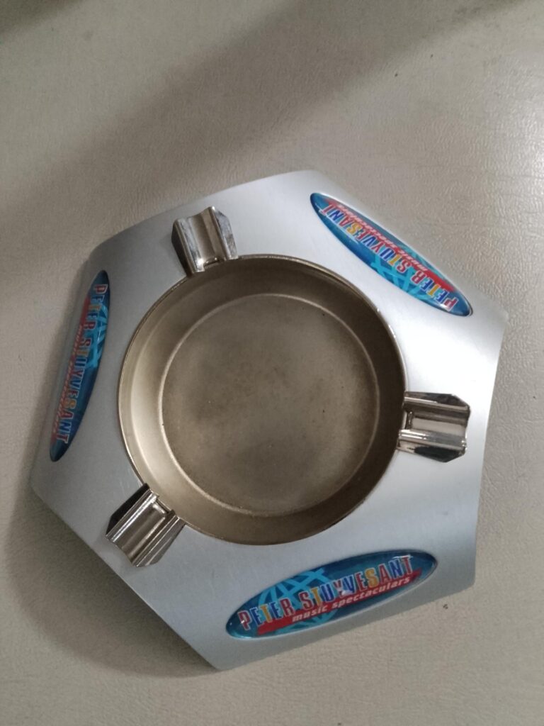 Peter Stuyvesant Music Spectaculars Collectors Metal Ashtray