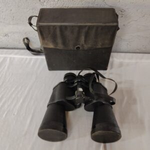 7x50 Field 6.8° Binoculars with Case – Clear Optics & Alignment