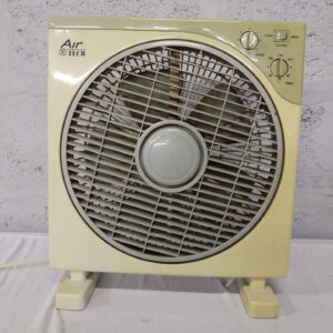 Air Tech 30cm Box Fan (Model KYT-30B1) – Not Working, For Spares or Repair