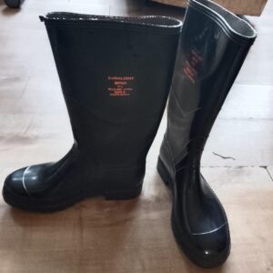 DURALIGHT Mens Rubber Wellington Boots – Size 7, New Never Used Pair