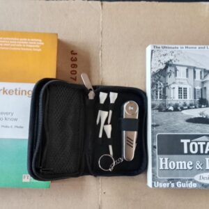 Mixed lot: 'Key Marketing Metrics' + 'Total 3D Home & Landscape' User's Guide + Zipped manicure/grooming kit