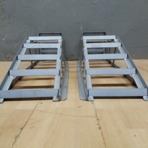 Pair of Steel Vehicle Loading Ramps – Ladder-style, 83 x 27 x 26cm (used)