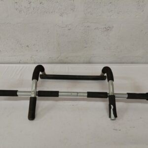 Telescopic Doorway Pull-Up / Chin-Up Bar — Used, Foam Grips Worn (fits ~92 cm)