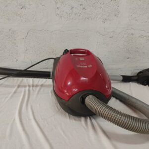 Bosch Big Bag 3l 1700W red canister vacuum — tested, bag & filter present