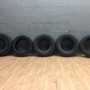 Set of 5 Continental Passenger Tires (Used) — Sidewall Cracking Visible