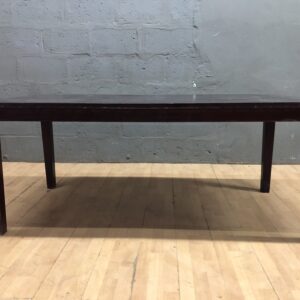 Used Rectangular Dark-Brown Solid-Wood Table (90 × 181 × 75 cm) — 1pc