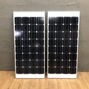 Pair of Infinity New Energy INE-130M Photovoltaic Solar Panels (Set of 2)