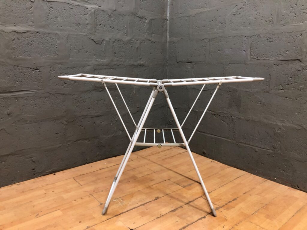 Folding Clothes Airer / Drying Rack – Used, 97x132x51 cm