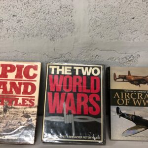 Bulk Lot of 6 Military History & Aircraft Books – Holmes, Everett, Fowler, Taylor, Gunston
