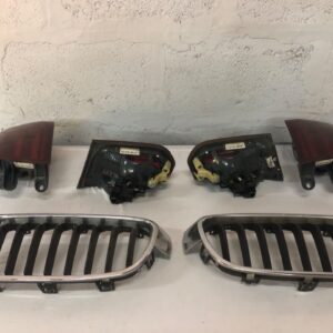 BMW F30/F31 Tail Lights (4 Units) & Kidney Grilles (2 Units) – Bulk Set, Used, Untested