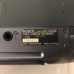 Sony Handycam Camcorder Bundle: CCD-TRV228E Hi8, DVD Handycam, Bags, Accessories & Media