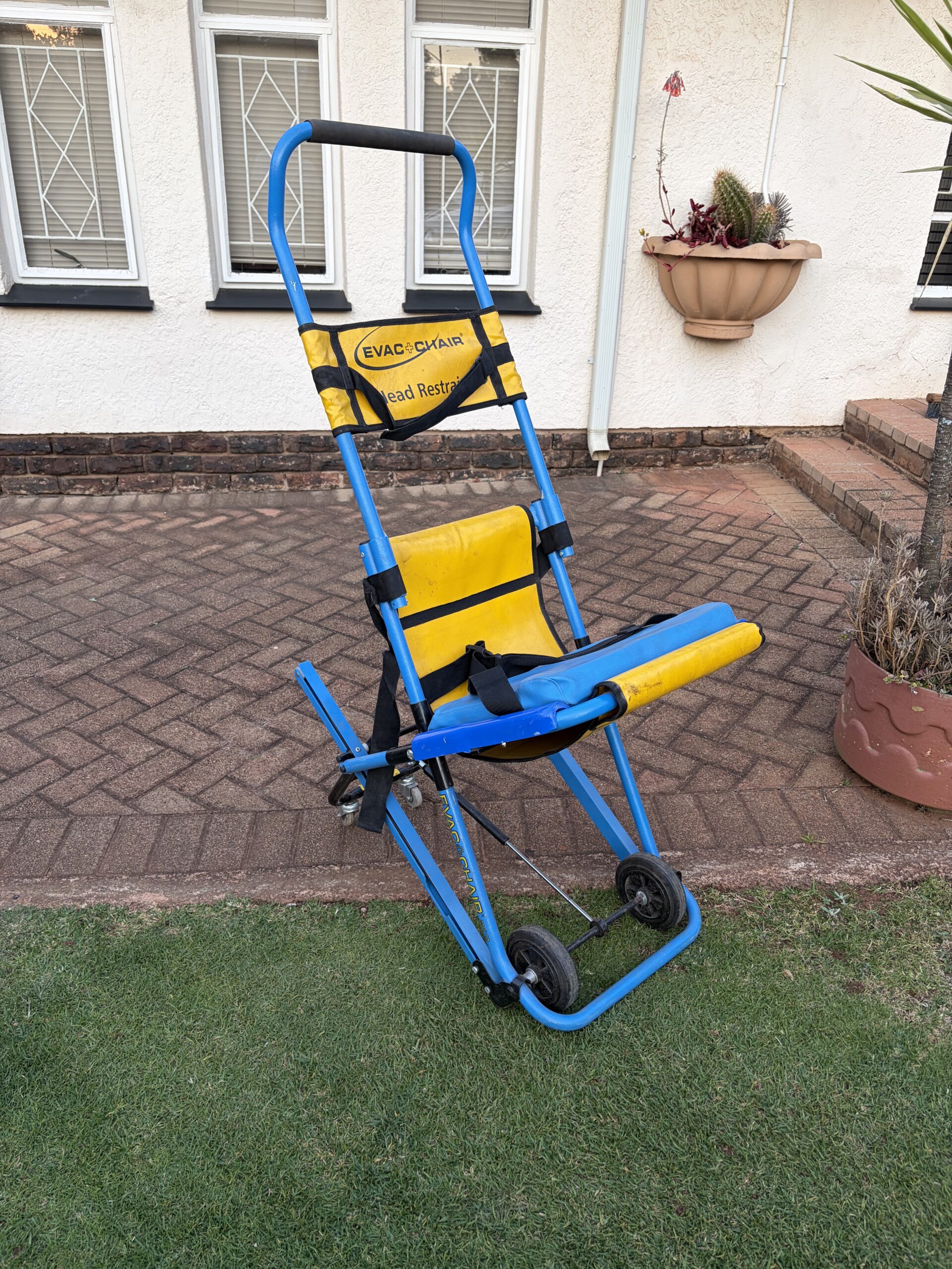 EVAC+CHAIR Medical Evacuation Chair — Used with Straps & Wheels (Seller-confirmed Qty: 1)