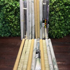 Lot of 20 Contact Adhesive / Decorative Rolls – Various Patterns, Sealed
