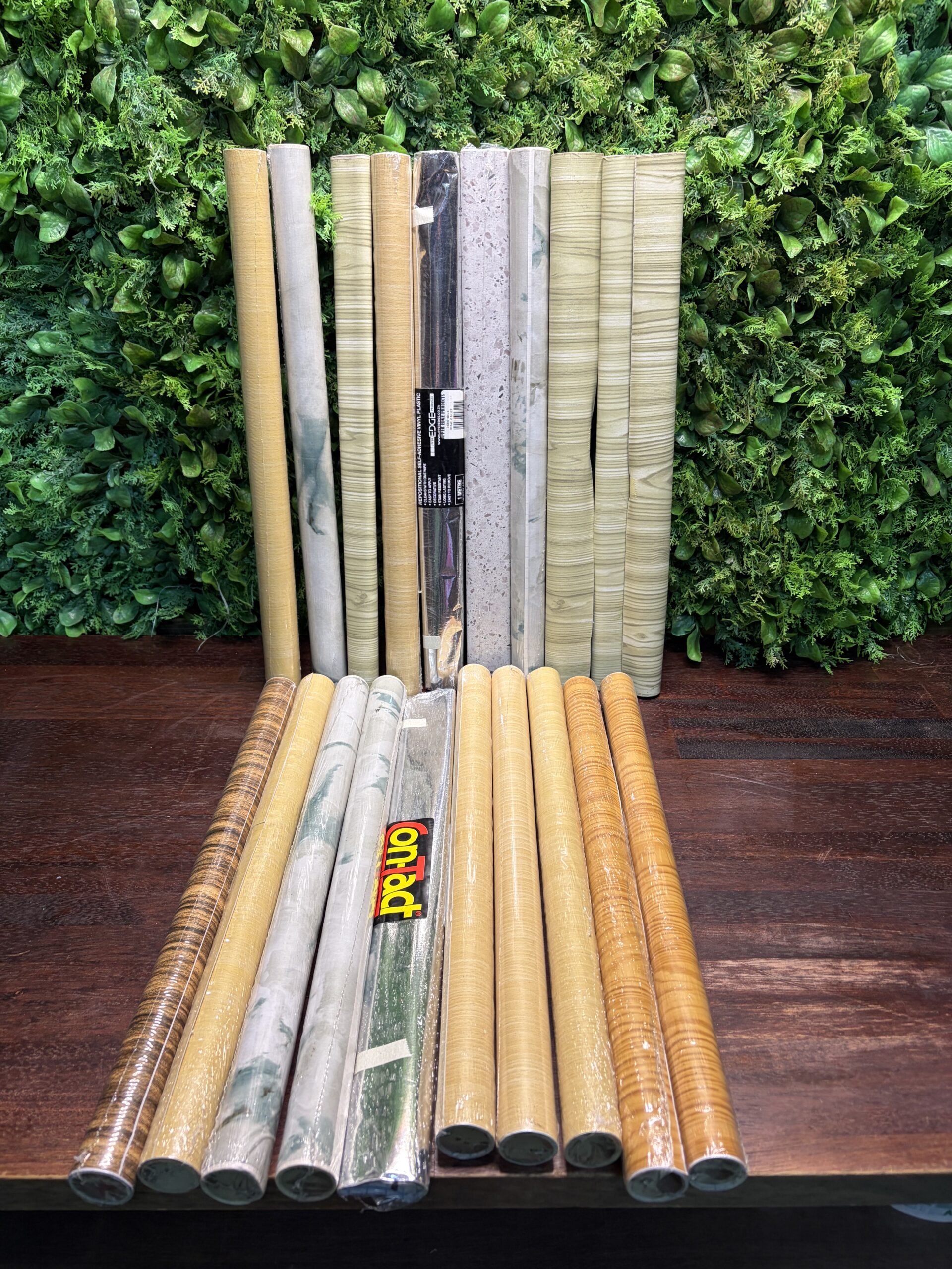 Lot of 20 Contact Adhesive Rolls — New, Shrink-Wrapped Bundle
