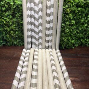Lot of 20 Contact Adhesive Rolls – Mixed Chevron & Silver/Glitter Finishes