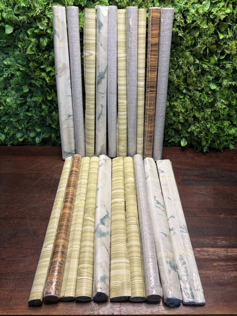 Lot of 20 Rolls: Contact Adhesive / Contact Paper Assorted Patterns