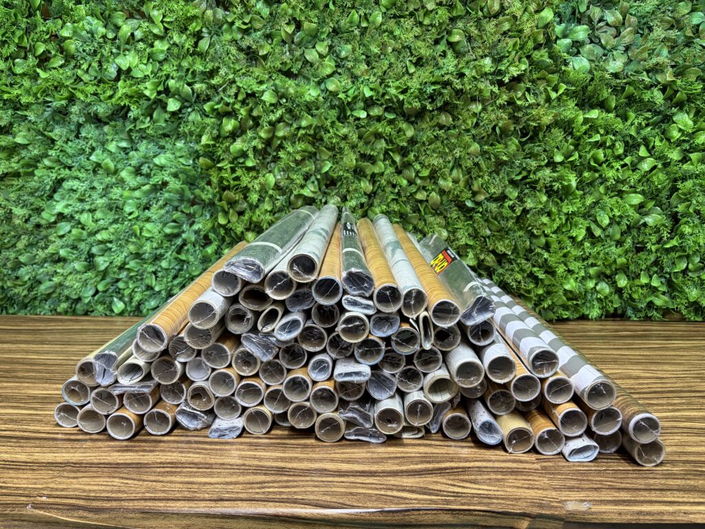 Large Lot of 70+ Contact Adhesive (Contact Paper) Rolls — Mixed Patterns