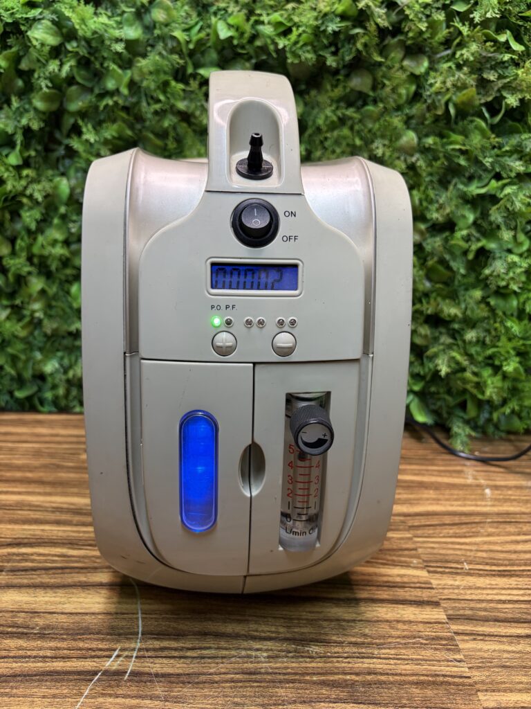 Portable Oxygen Concentrator — Breathe Easy MEDICAL (Powers on, sold as-is)