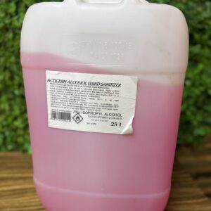 Large Plastic Drum of Actigerm Hand Sanitizer (70% Isopropyl Alcohol)