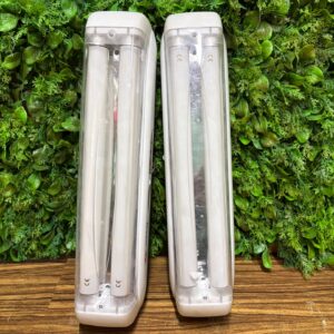 Pair of WACO KN-3320 Rechargeable Emergency Fluorescent Lights – Untested