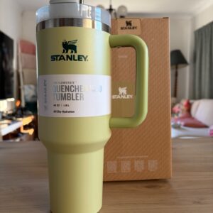 Stanley Quencher H2.0 40oz (1.18L) Tumbler – Pale Green, New with Box (Authenticity Unknown)