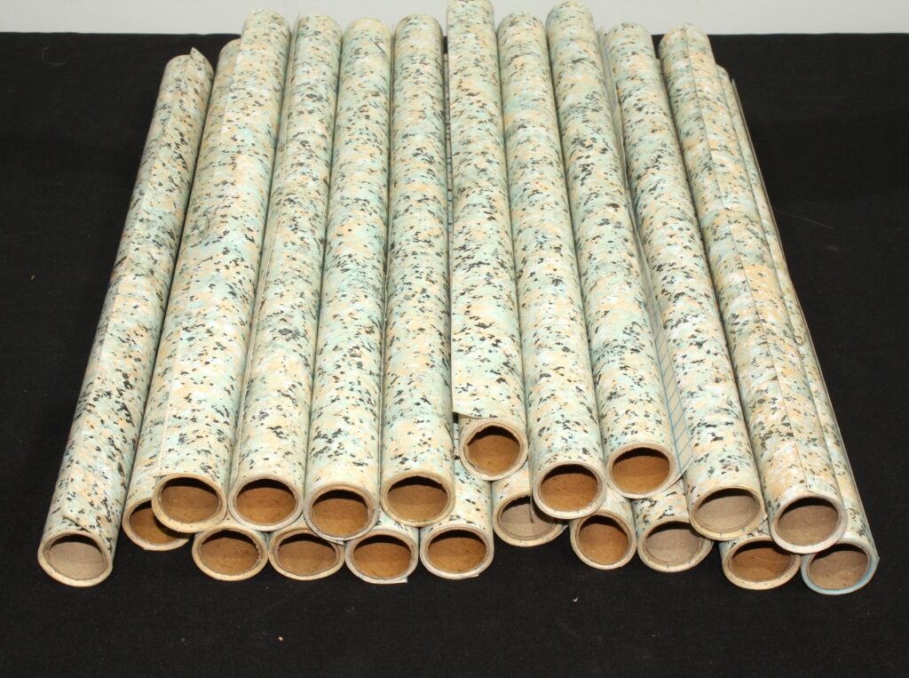 Lot of 20 Patterned Contact Adhesive Vinyl Rolls — 450 x 1000 mm