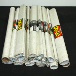 Lot of 20 Contact Adhesive Vinyl Wrap Rolls (Speckled Off-White/Cream Finish)