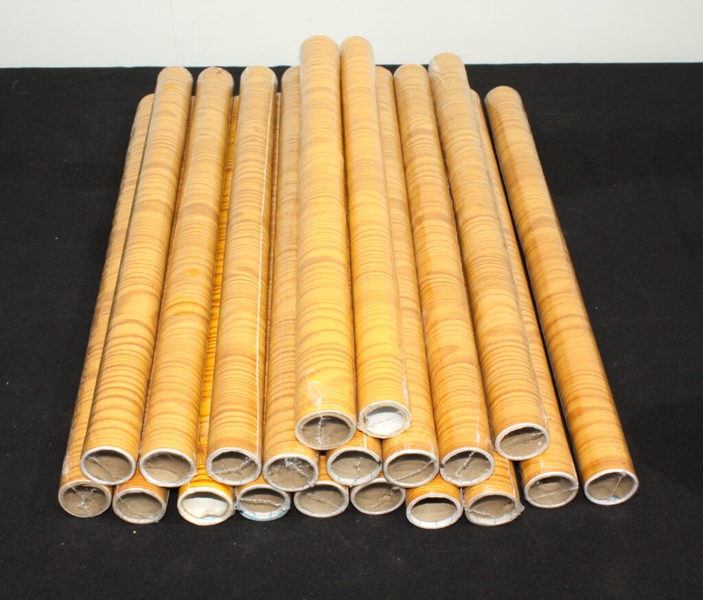 Bundle of 20 Rolls Light Wood-Effect Contact Adhesive Vinyl Wrap (450 x 1000 mm)